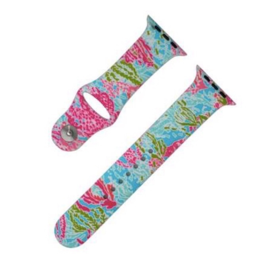 Lilly Pulitzer inspired watch band
